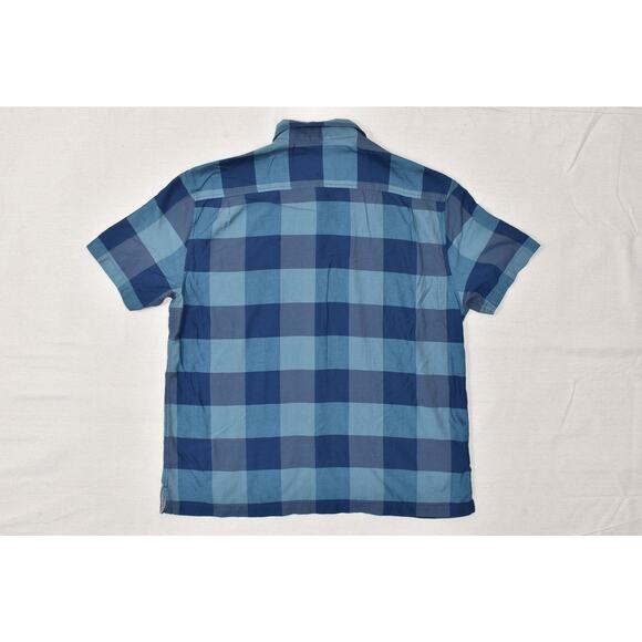 Tommy Bahama Men's Big & Tall 100% Silk Blue Plaid Button Down Shirt Size XXL - Picture 8 of 8